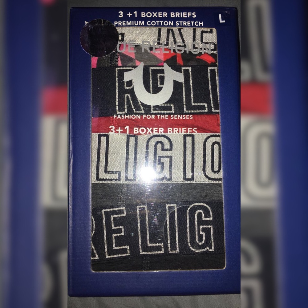 3 + 1 true Religion boxers